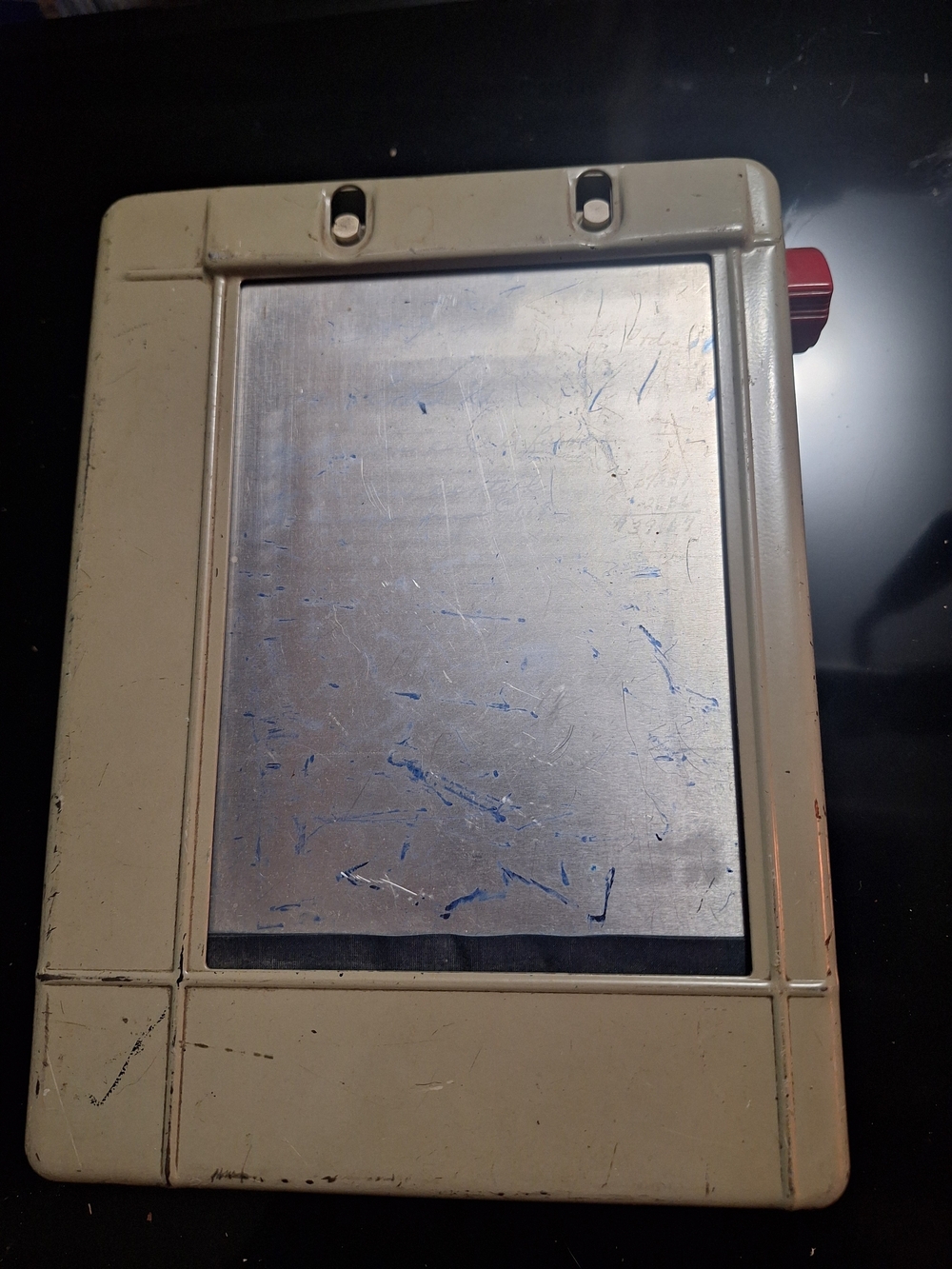 RARE Vintage Industrial Metal Sales Register Invoice Holder - 1980s Middleton,NS